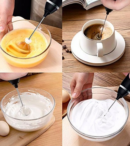 2 in 1  USB Rechargeable Coffee Beater