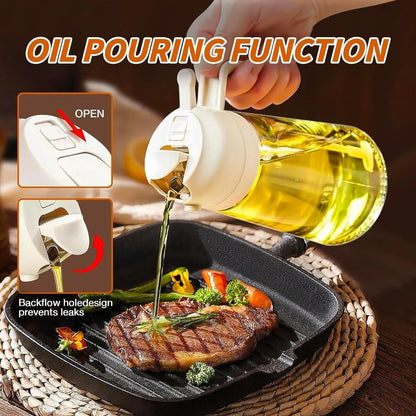 2 in 1 Oil Bottle Spray