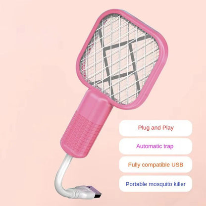 Mini Portable Electric Mosquito Racket