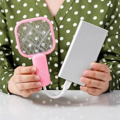 Mini Portable Electric Mosquito Racket