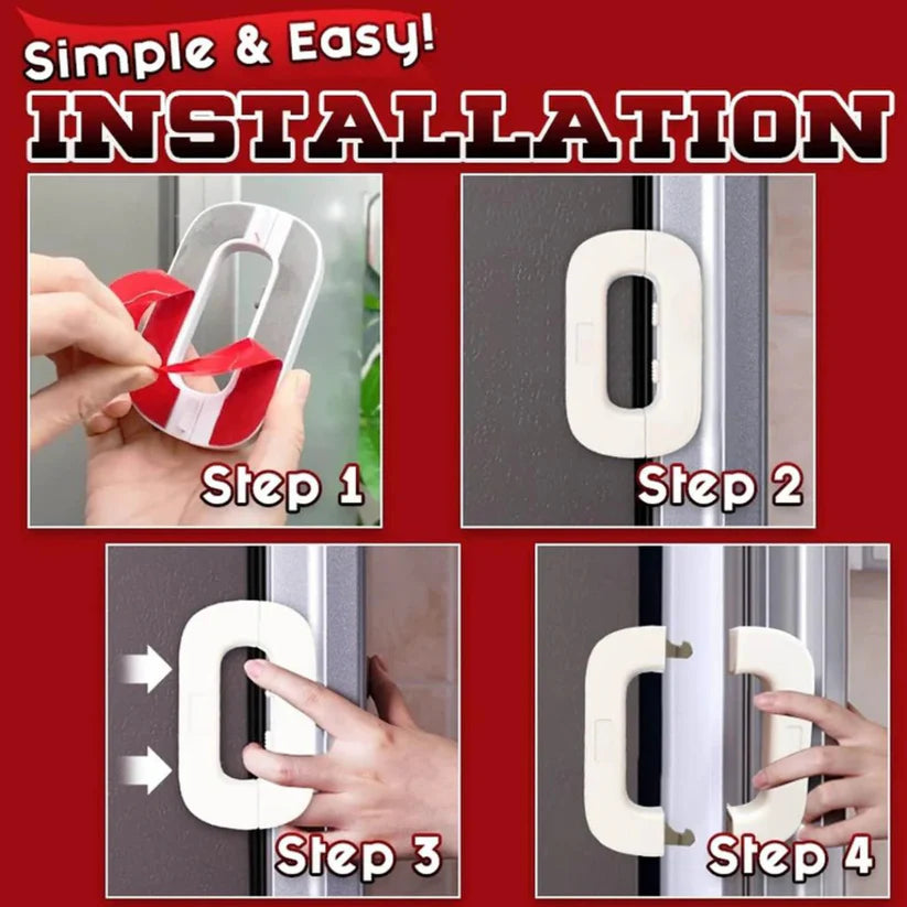 Smart Home Refrigerator Lock for children