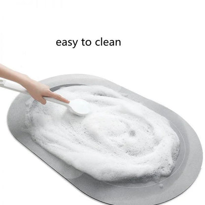 2 Pcs Medium Size Water Absorbent Anti-Slip Mat (2x1.25 ft)