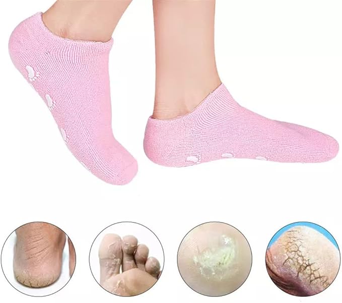 Silicone Moisturizer Spa Gel Socks