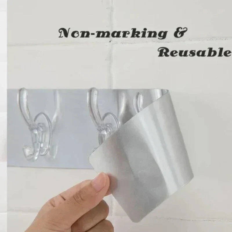 Super Strong Self Adhesive Wall Mounted Hooks Strip