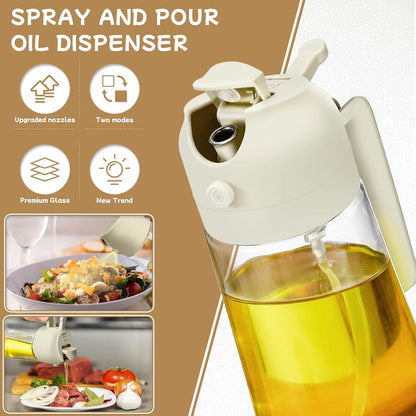 2 in 1 Oil Bottle Spray