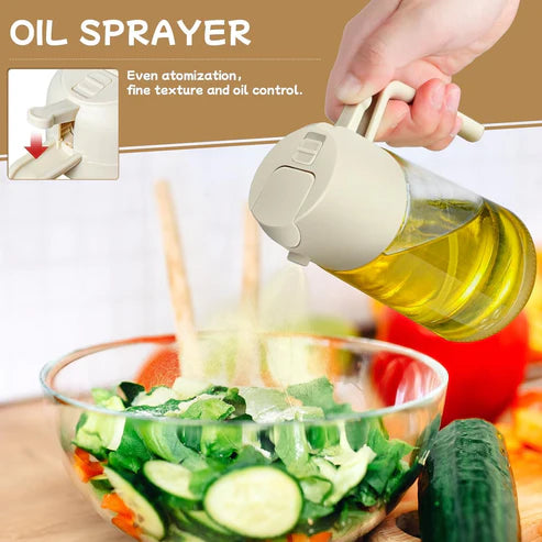 2 in 1 Oil Bottle Spray