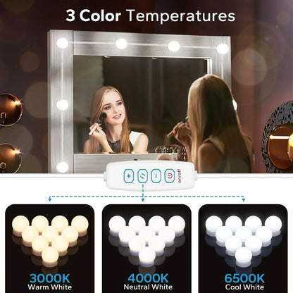 3 Modes Vanity Lights for Mirror | Makeup Lights