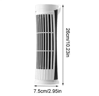 USB Desk Standing Cooling Fan, Electric Fan With LED Lights