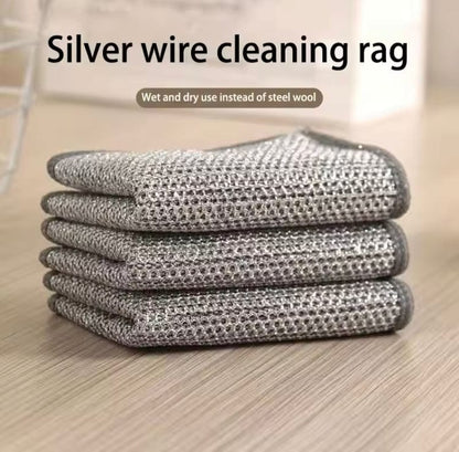 Pack Of 10 Kitchen Steel Mesh Wire