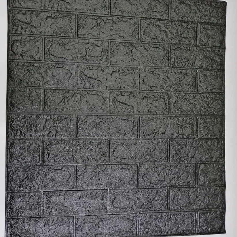 Self-Adhesive 3D Foam Sheet For Brick Wall
